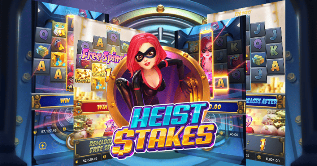 heist stakes pg slot cover