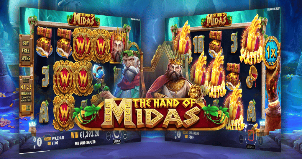the hand of midas pp slot cover