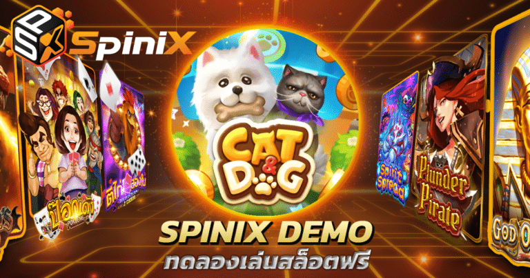 ทดลองเล่นสล็อต Cat&Dog ค่าย spinix