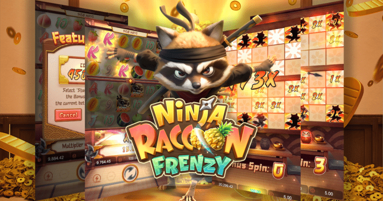 Ninja Raccoon Frenzy เกมสล็อตค่าย PG Slot